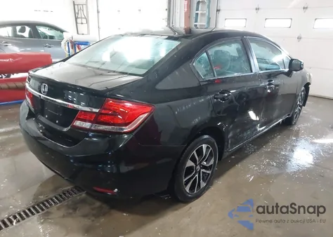 2013 Honda Civic Ex z USA, uszkodzony, nr VIN 19XFB2F83DE080890
